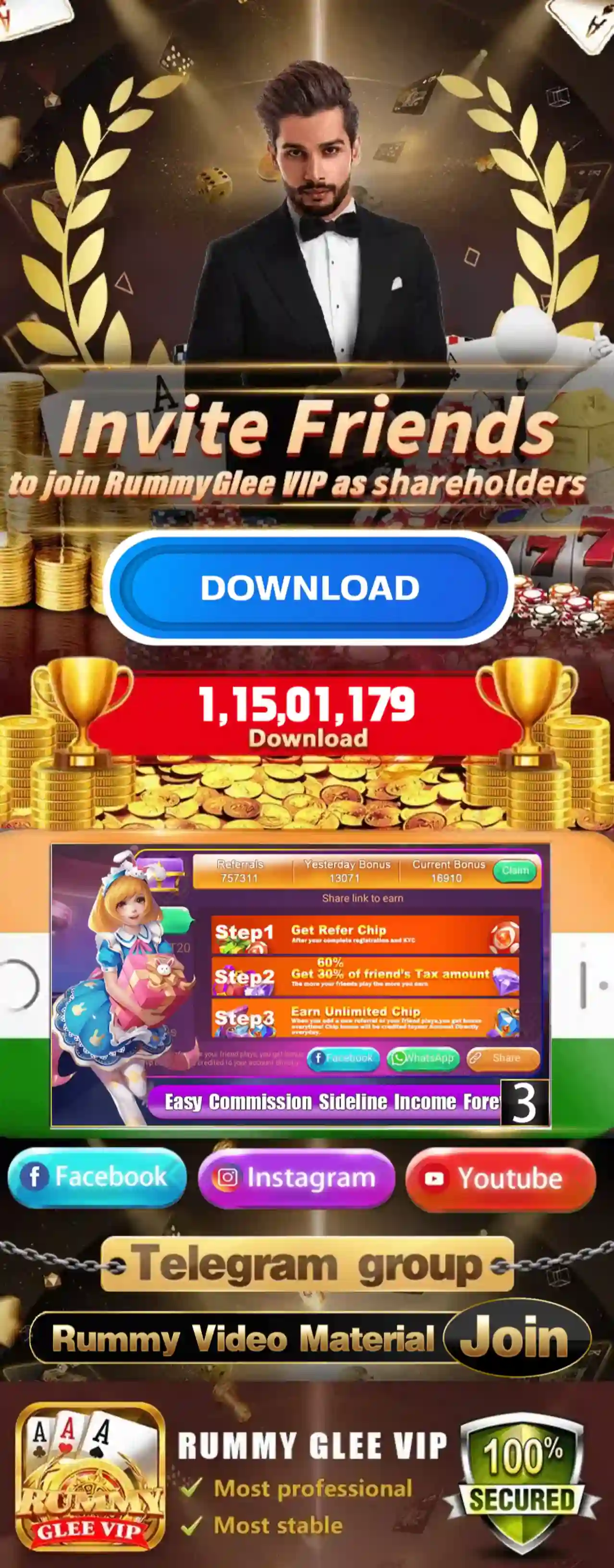 Rummy Glee App