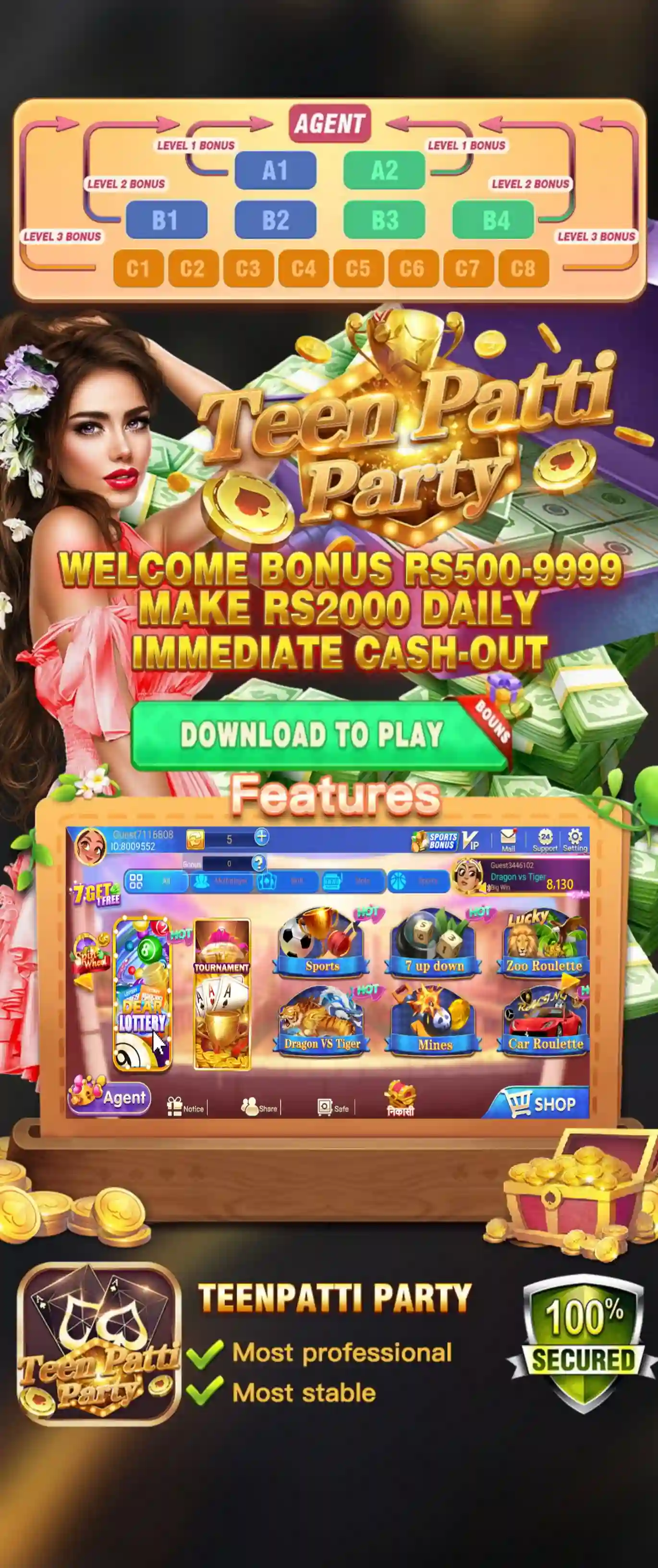 Teen Patti Party App
